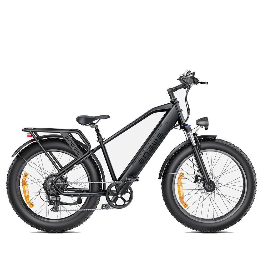 Bicicleta Elétrica ENGWE E26 - 250W 768WH 140KM Travões de Disco - Cinza