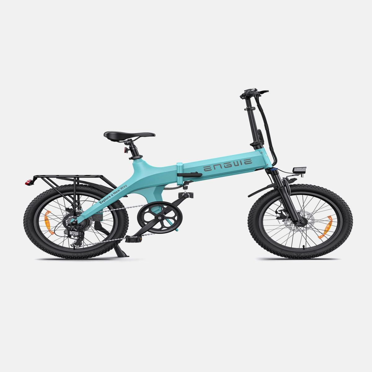 ENGWE C20 PRO EU Bicicleta Elétrica - Motor 250W Bateria 561.6WH Alcance 40KM Freios a Disco - Azul