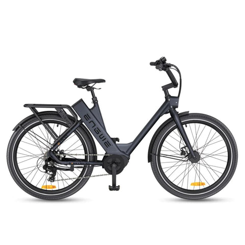 Bicicleta Elétrica ENGWE P275 ST 19.2AH - 250W Bateria 691.2Wh Autonomia 260KM - Branco Laranja