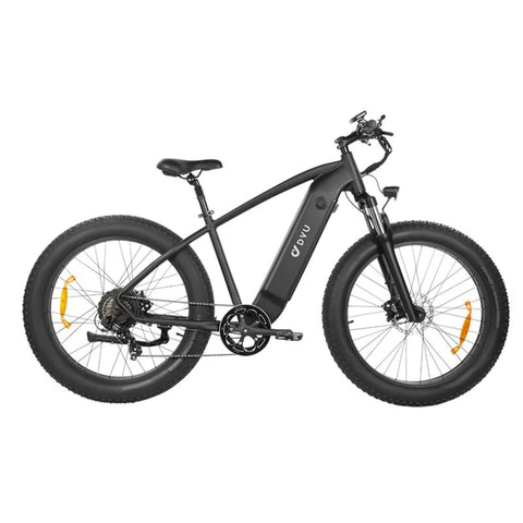 DYU King750 Bicicleta Elétrica - Potência 750W Bateria 48V20Ah Autonomia 80KM Freio a Disco - Preto