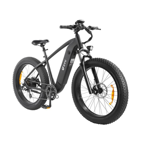 DYU King750 Bicicleta Elétrica - Potência 750W Bateria 48V20Ah Autonomia 80KM Freio a Disco - Preto