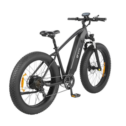 DYU King750 Bicicleta Elétrica - Potência 750W Bateria 48V20Ah Autonomia 80KM Freio a Disco - Preto