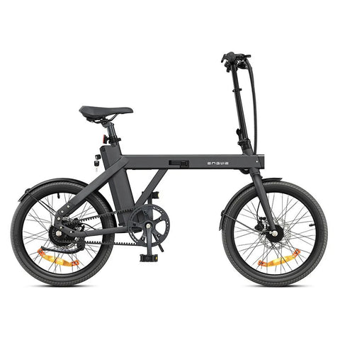 Bicicleta Elétrica ENGWE P20 - Pneus De 20 Polegadas Potência 250W Bateria 36V9.6Ah 100KM Autonomia - Preto