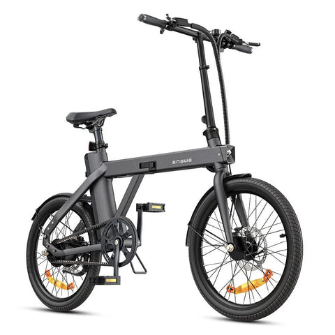 Bicicleta Elétrica ENGWE P20 - Pneus De 20 Polegadas Potência 250W Bateria 36V9.6Ah 100KM Autonomia - Preto