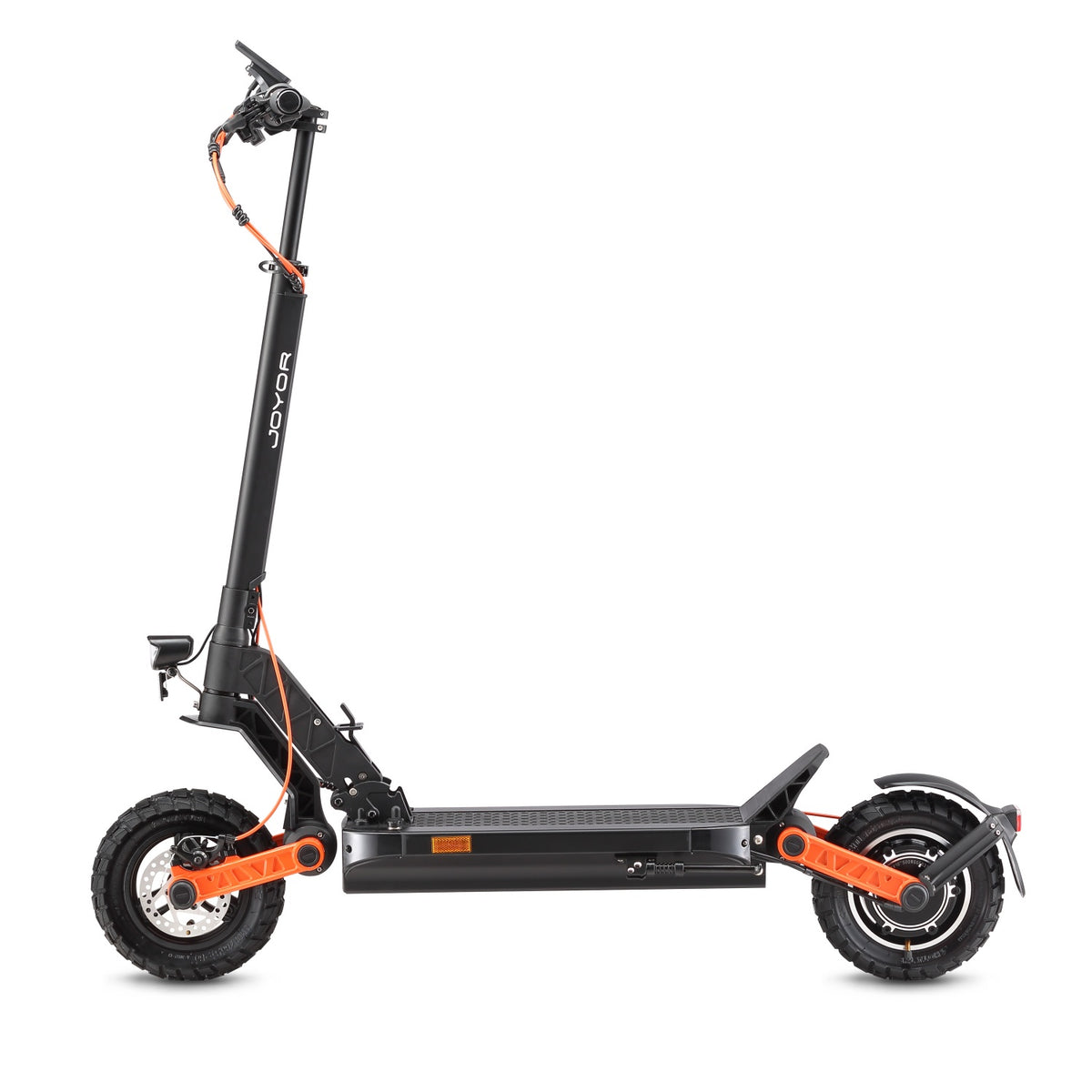 Trotinete Elétrica JOYOR S5 PRO Com Certificado ABE - Motor 500W Bateria 48V26AH Autonomia 55KM Travão de Disco - Preto