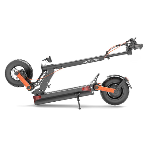 Trotinete Elétrica JOYOR S5-Z Com Sinal de Volta - Motor 600W Bateria 48V13AH Autonomia 45KM Travão de Disco - Preto