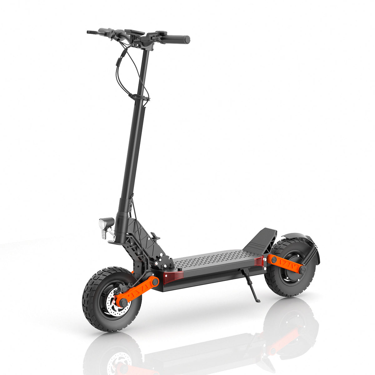 Trotinete Elétrica JOYOR S10-S-Z Com Sinal de Volta - Motor 1000W*2 Bateria 60V18AH Autonomia 70KM Travão de Disco - Preto