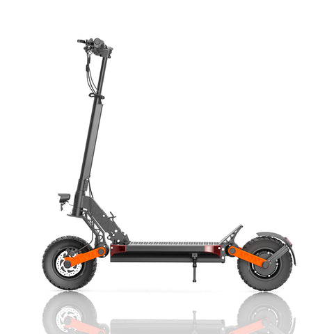 Trotinete Elétrica JOYOR S10-S-Z Com Sinal de Volta - Motor 1000W*2 Bateria 60V18AH Autonomia 70KM Travão de Disco - Preto