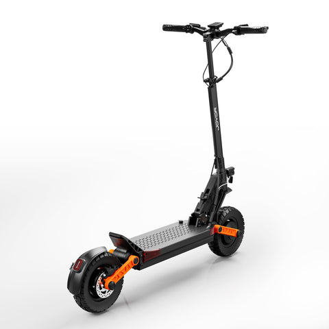 Trotinete Elétrica JOYOR S10-S-Z Com Sinal de Volta - Motor 1000W*2 Bateria 60V18AH Autonomia 70KM Travão de Disco - Preto