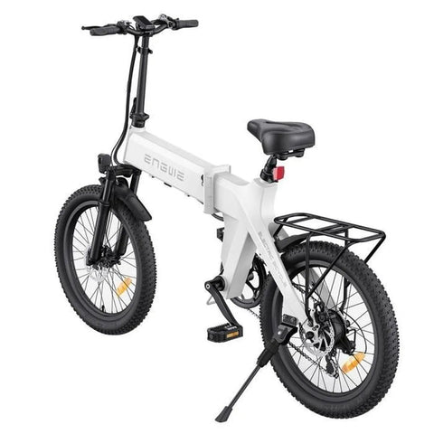 Bicicleta Elétrica ENGWE C20 PRO EU | 250W | Autonomia 55KM | Cor Branca